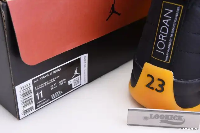 Gold 12 130690-070 Retro Air Black Jordan University 0527